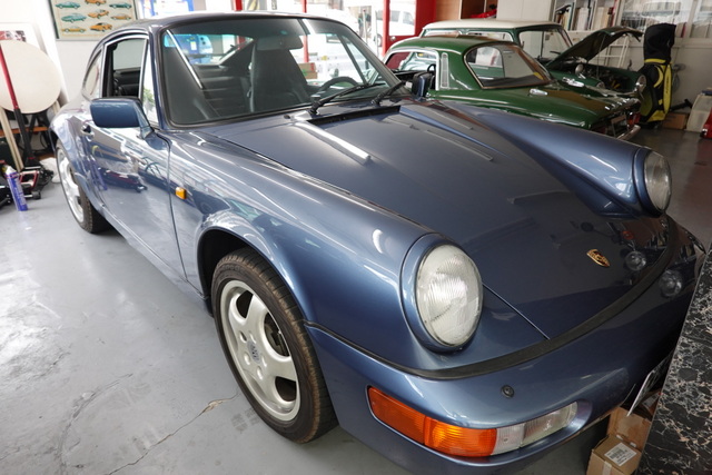 ポルシェ964カレラ4納車準備