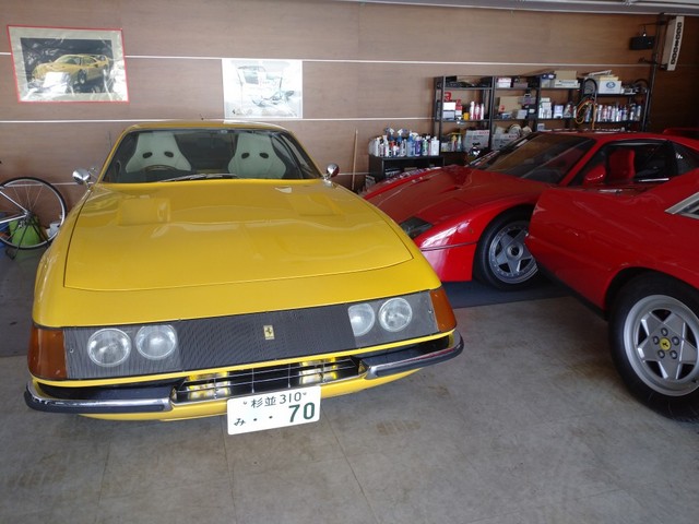 365GTB4エンジン始動