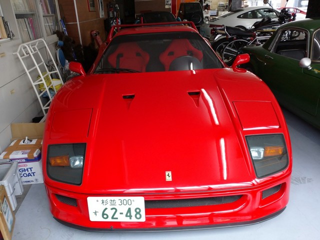 F40エンジン始動