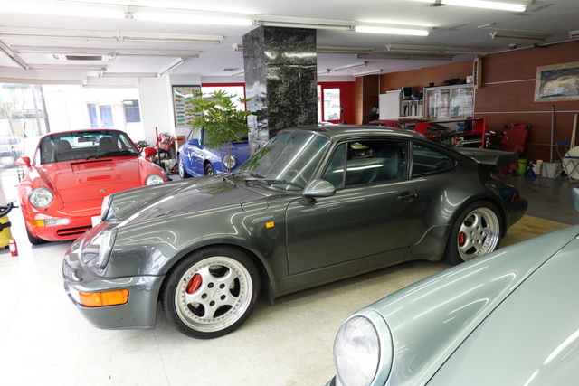 ポルシェ964ターボ納車整備