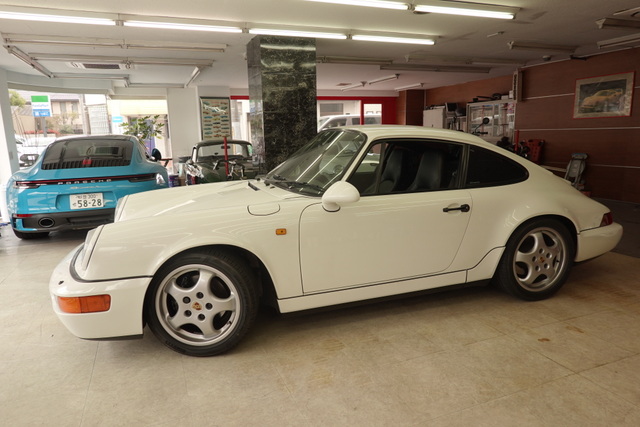 ポルシェ964エアコンブロアーモーター交換