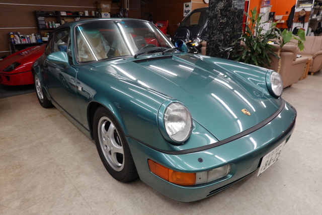 964カレラ4納車整備