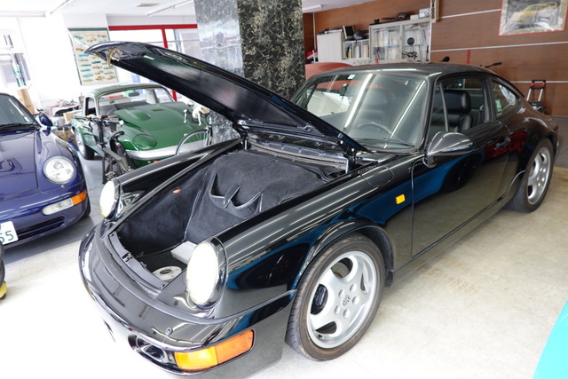 ポルシェ964エバポ交換