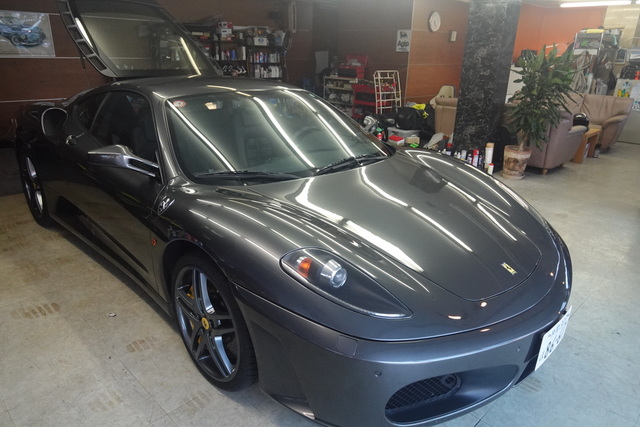 F430エンジンオイル交換