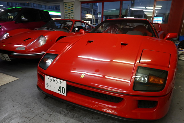 F40 エンジン始動