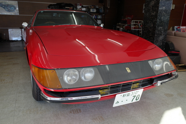 365GTB4納車整備続き