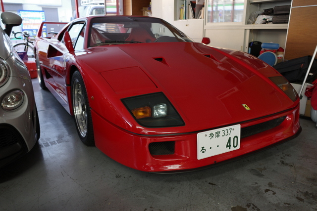 F40 エンジン始動